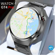 2023 New Men's Smart Watch GT4 PRO1.53-inch 360 * 360AMOLED Wireless Call NFC Multi Sport Mode IP68 Waterproof Smart Watch