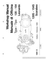 Aprilia RS 50 2004 Maintenance Book