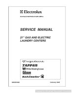 Frigidaire 27 inch Laundry Centers Gas and Electric Service Manual