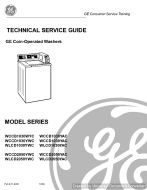 GE WCCB1030WYC Coin-Operated Technical Service Guide