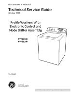 Ge WPRE8100 Profile Washer Technical Service Guide