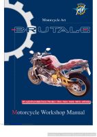 MV AGUSTA F4 BRUTALE 910s Service Manual