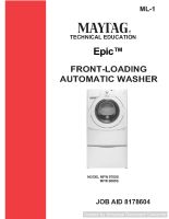 Maytag MFW 9700S Front-Loading Epic Washer