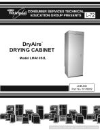 Whirlpool LMA1053L DryAire Drying Cabinet Service Manual