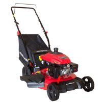 PowerSmart DB2194PR 21" 3-in-1 Gas Push Lawn Mower 170cc with Steel Deck