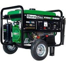 DuroMax XP4850EH 4,850-Watt 210cc Dual Fuel Hybrid Generator w/ Electric Start