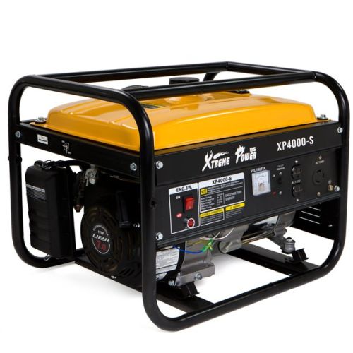 4000 Watt Generator 4000W 7HP Gas Portable Generator for Home Use Power Backup 3500W Running Watt, EPA Certified