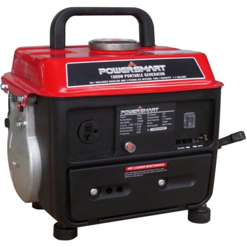 Power Smart PS50 1000-Watt 2 Stroke Manual Start Portable Generator