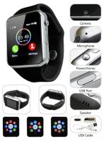 Bluetooth Smart Watch with SIM Card Slot for iOS, Android Smartphones